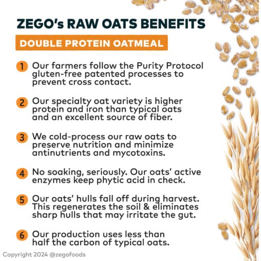 Organic Gluten Free Oats (14oz bag) - Image 2