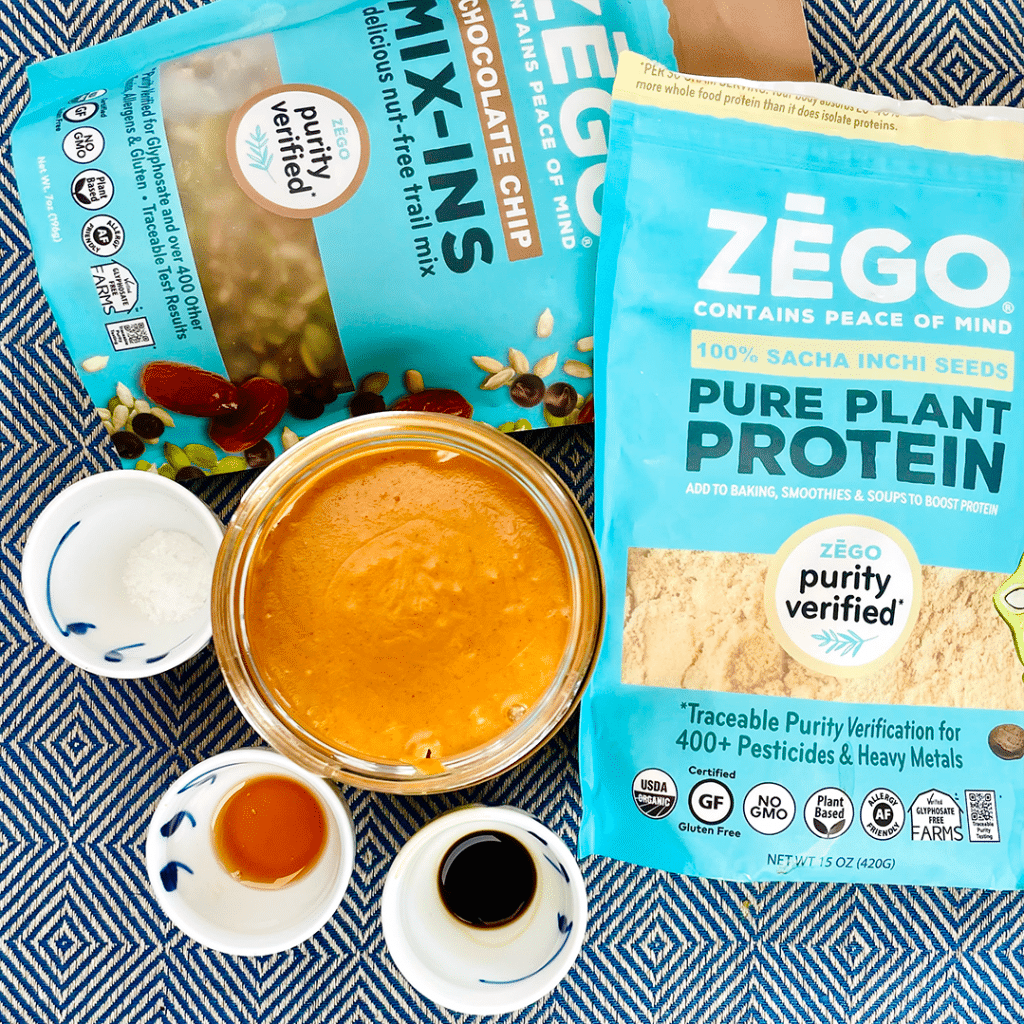 Chocolate Peanut Butter Protein Balls ingredients
