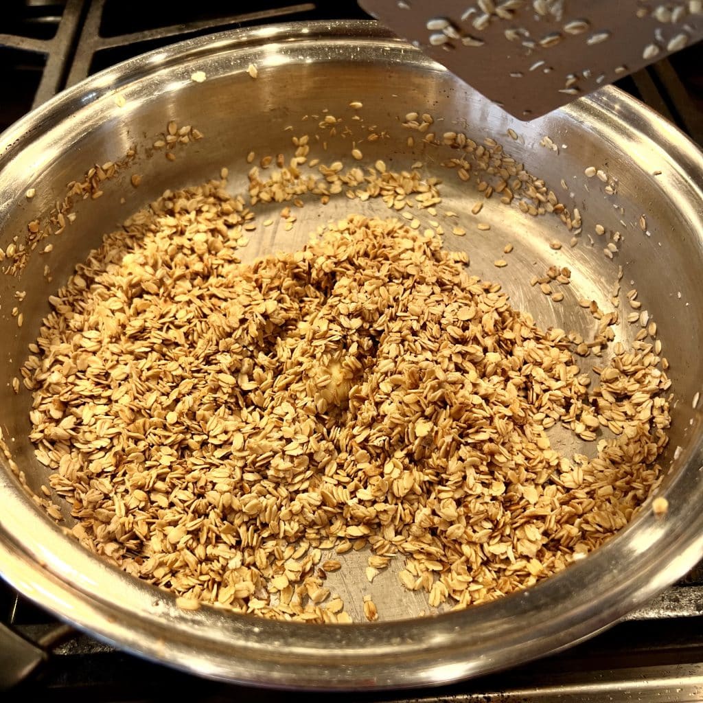Toasted al dente style gluten free oats