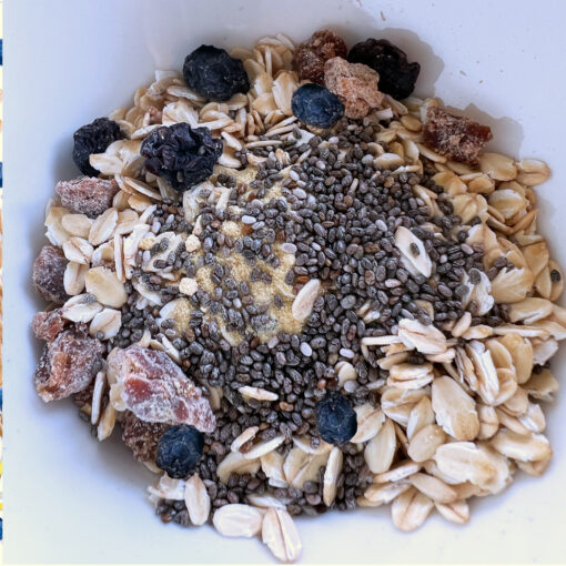Organic Oatmeal Superfood Blueberry Lemon Poppy 1 Bag - Image 8