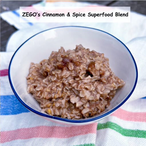 Organic Oatmeal Superfood Cinnamon Spice 1 Bag - Image 6