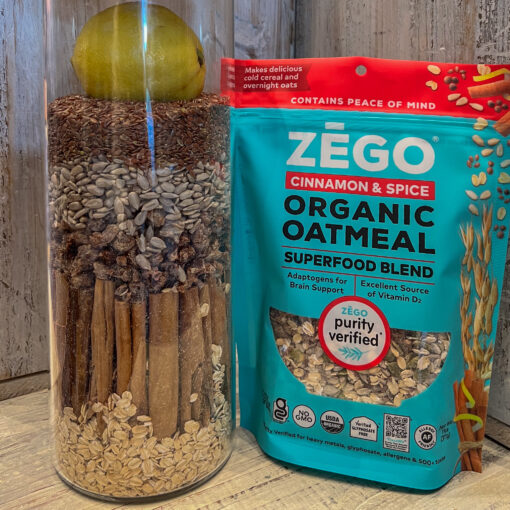 Organic Oatmeal Superfood Cinnamon Spice 1 Bag - Image 5